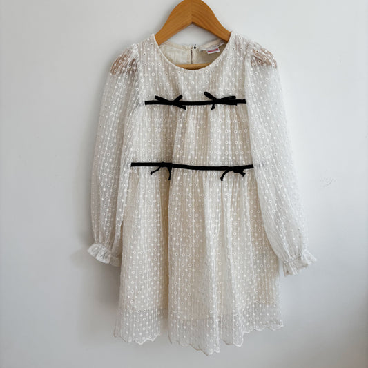 White Lacey Dress (5Y)
