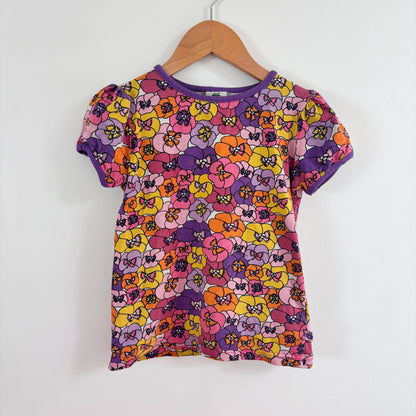 PLAY Organic Cotton Pansy Tee  (5-6Y)