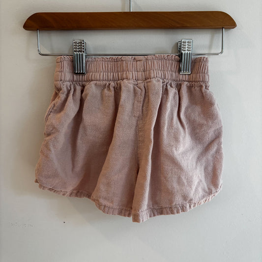 Pale Pink Linen/Cotton Blend Shorts (2-3Y)
