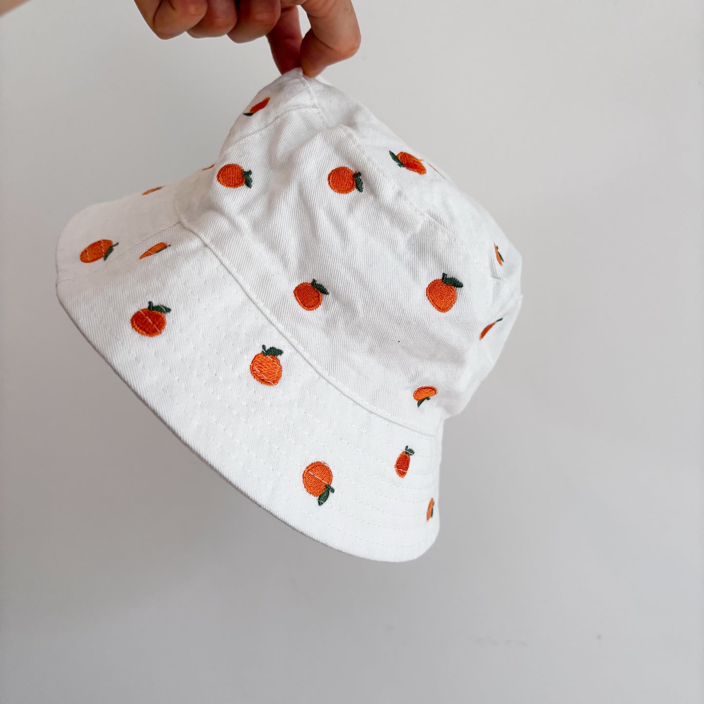 Embroidered Oranges Bucket Hat (2-3Y)