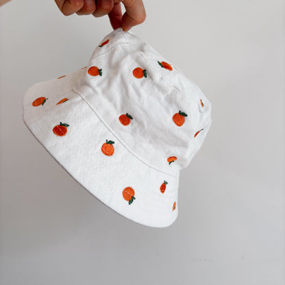Embroidered Oranges Bucket Hat (2-3Y)
