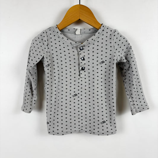 Long Sleeve Ribbed Shirt (2T)