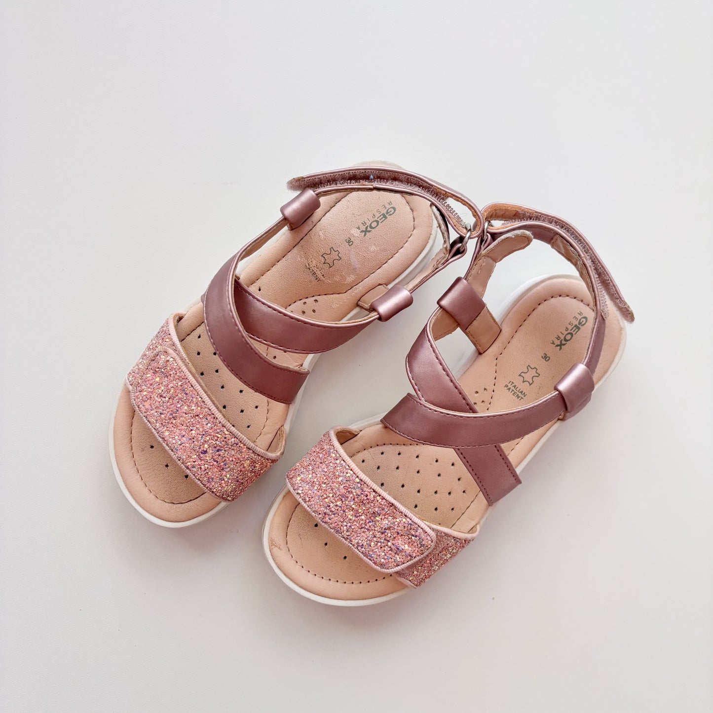 Sparkly Pink Sandals (C12)