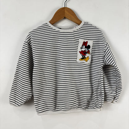 Mouse Character Lightweight Sweatshirt (3Y)