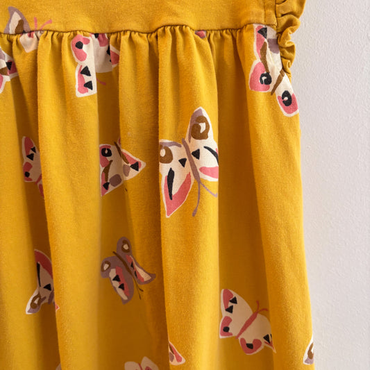 Yellow Butterfly Dress (8Y)