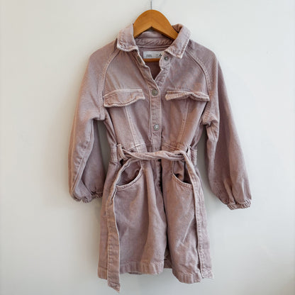 Distressed Pink Denim Dress (4Y)