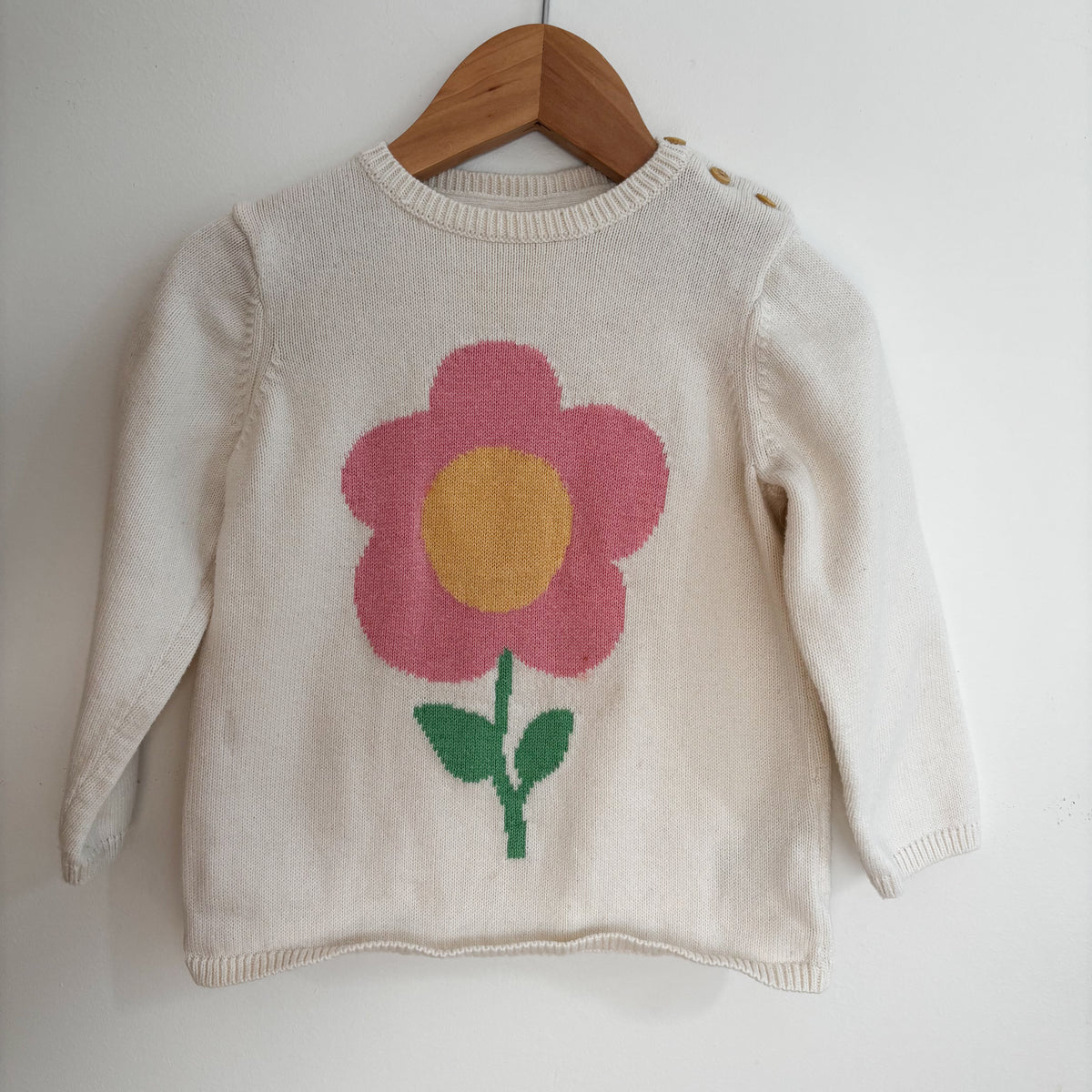 Flower Sweater (12-18M)