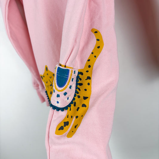 Tiger Pocket Sweatshirt Dress (6-7Y)