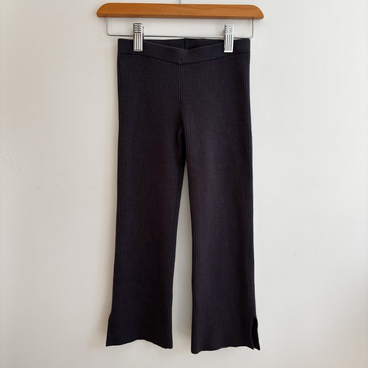 Dark Grey Ribbed Leggings (3-4Y)