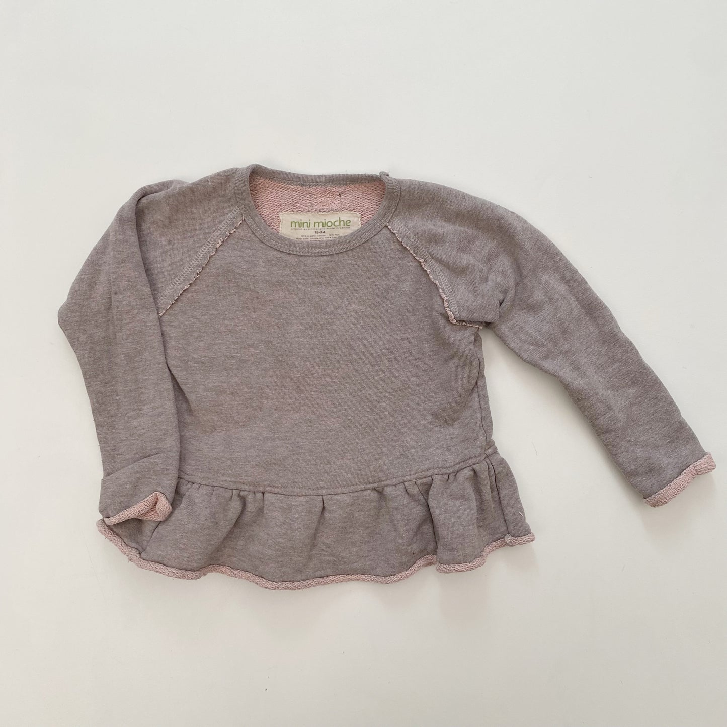 Peplum Sweatshirt