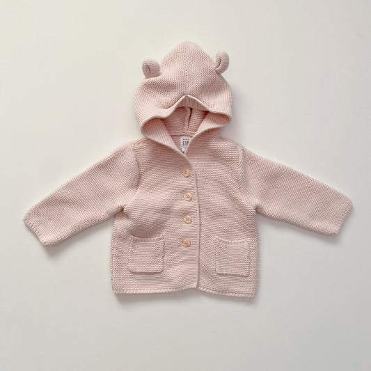 Pink Bear Ear Sweater