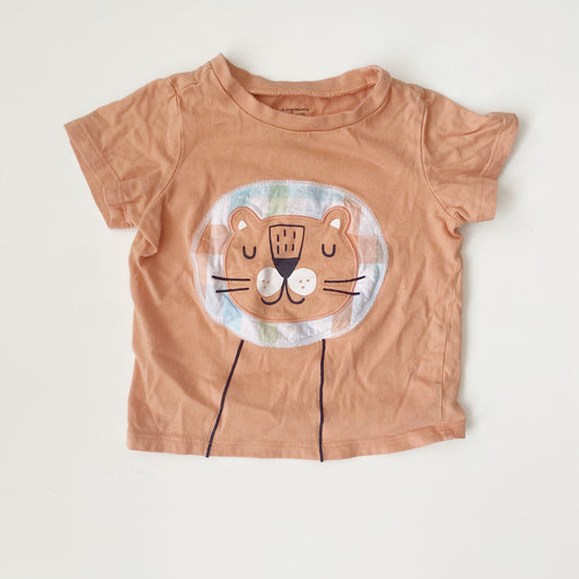 Orange Lion Tee