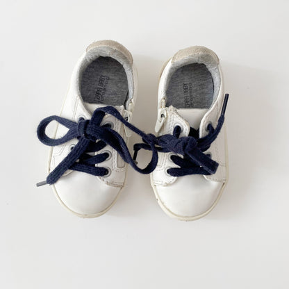 White Leather Runners