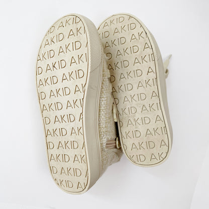 Beige Woven High Tops (9C)