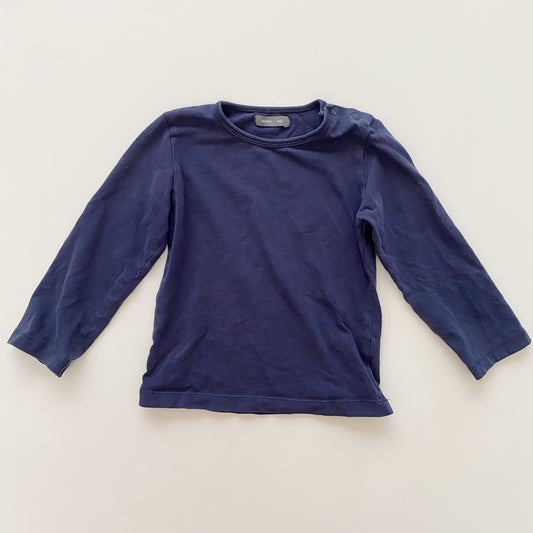 Blue Long Sleeve Tee