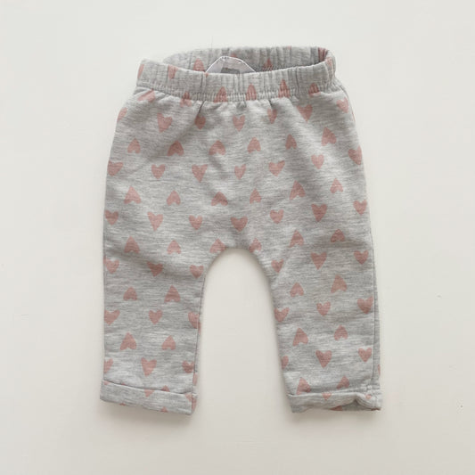 Heart Print Joggers