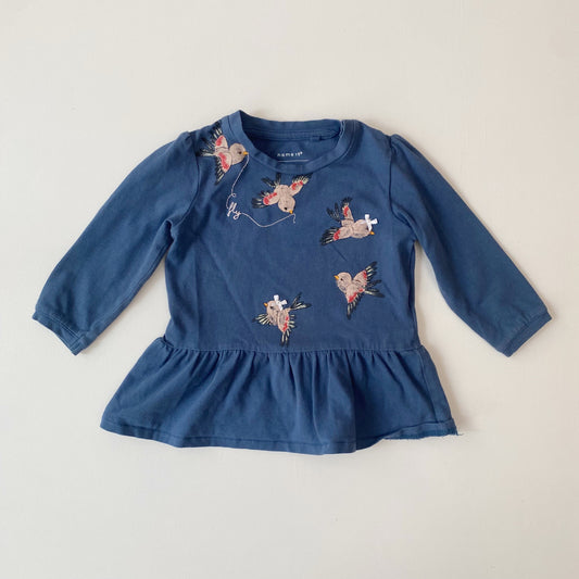 Blue Bird Shirt (6-9M)