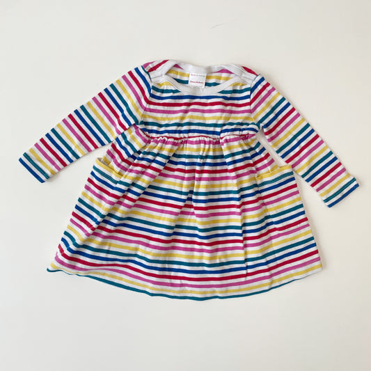 Organic Rainbow Striped Dress