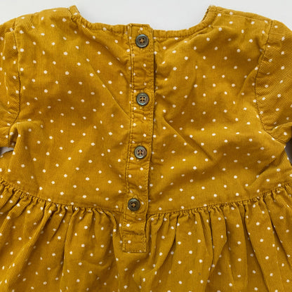 Yellow Corduroy Dress (12-18M)