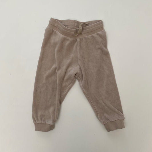 Tan Velour Pants