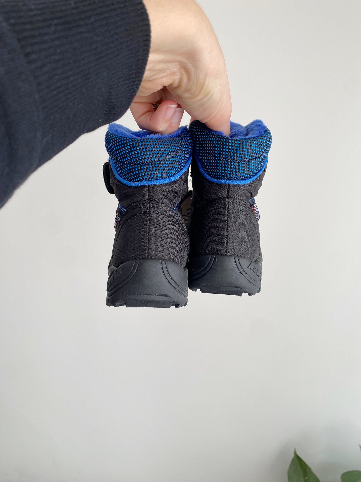 Black Toddler Snow Boots