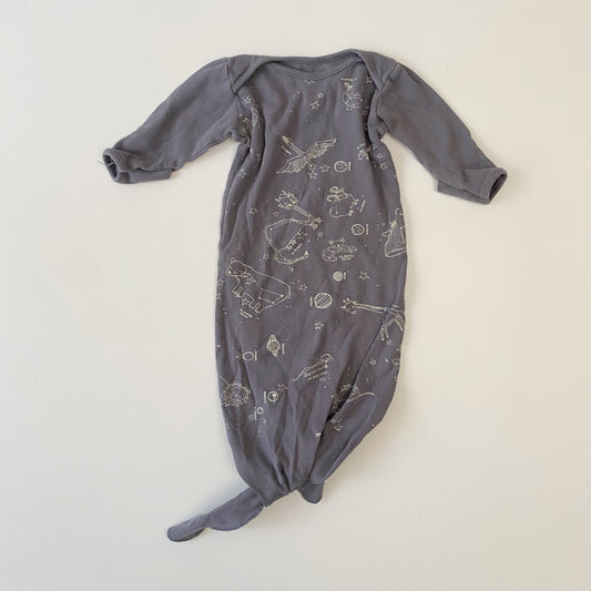 Grey Sleep Gown (3-6M)