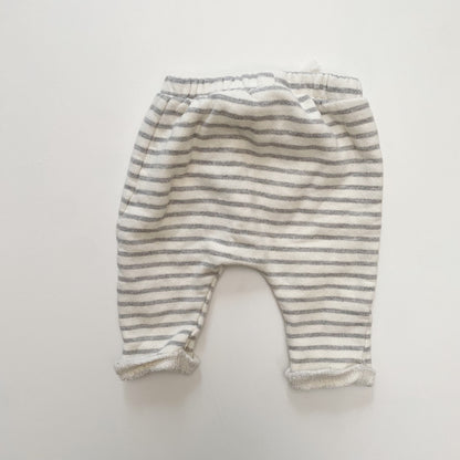 Grey Striped Joggers
