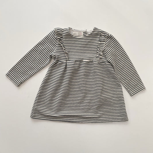 Blue & White Striped Dress