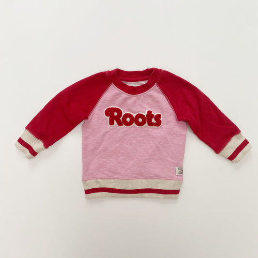 Pink + Red Logo Sweatshirt