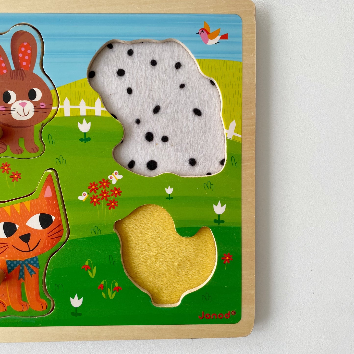 Fuzzy Pets Peg Puzzle