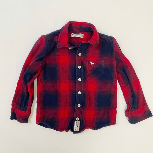 Plaid Flannel Shirt (5/6 Years)