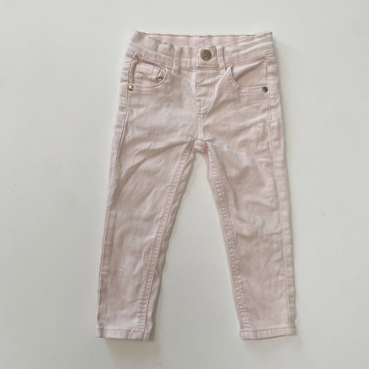 Pale Pink Jeans
