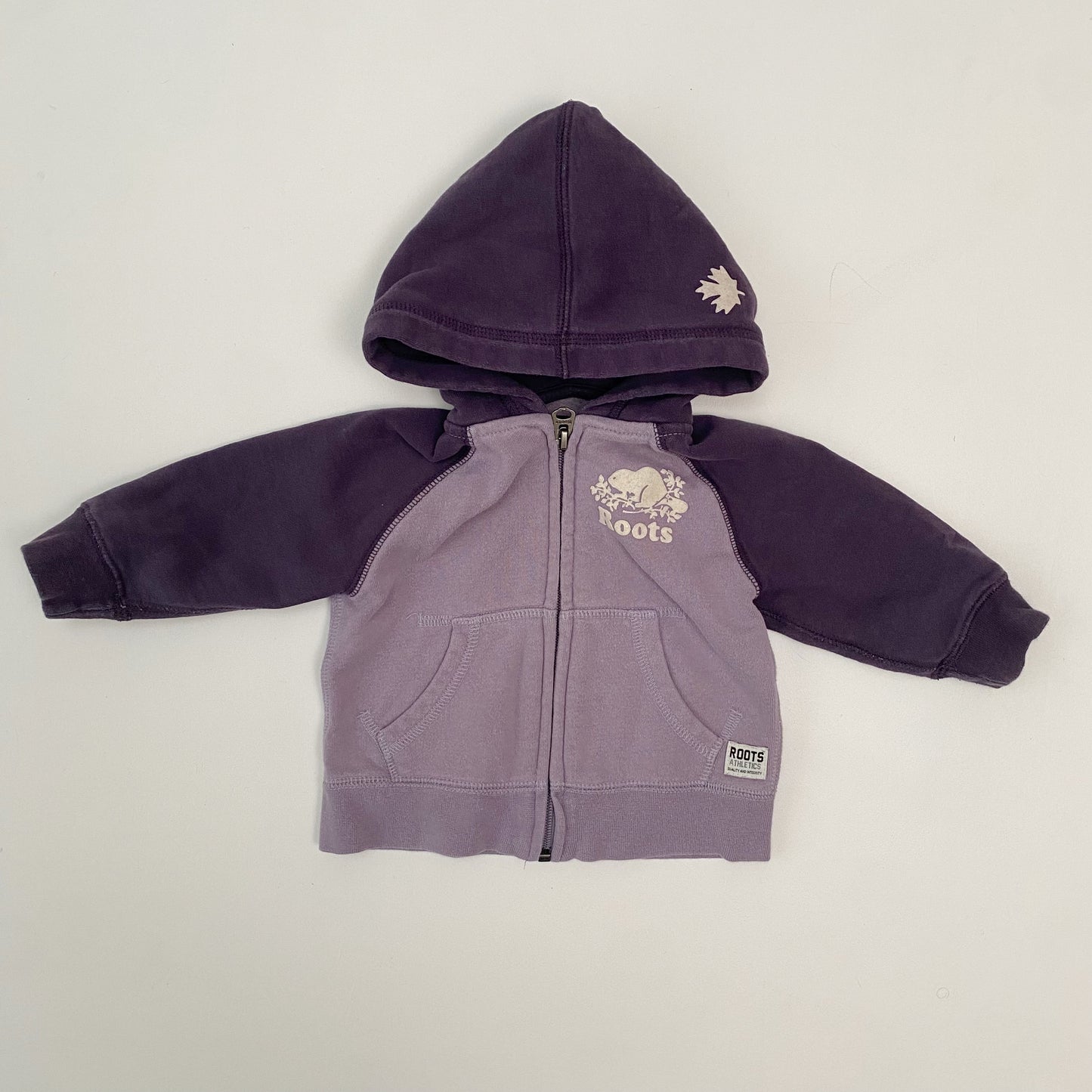 Purple Zip Hoodie