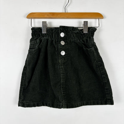 Forest Green Corduroy Skirt (7Y)