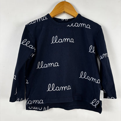 Llama Long Sleeve Shirt (2Y)