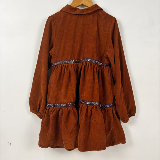Brown Corduroy Dress (6Y)