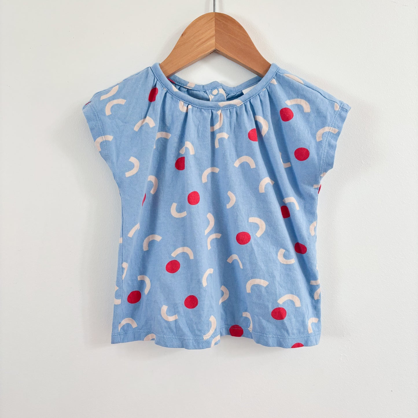 Blue Abstract Tee (12-18M)