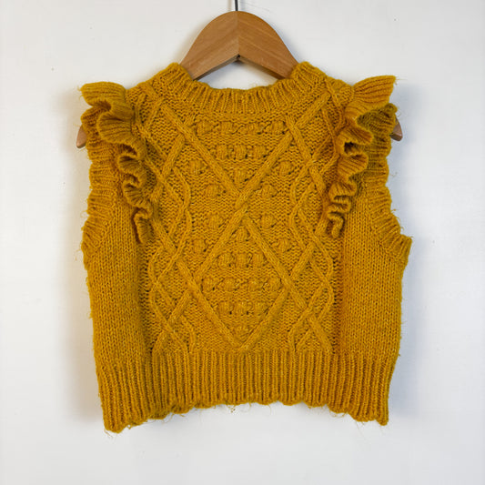 Mustard Yellow Sweater Vest (3Y)
