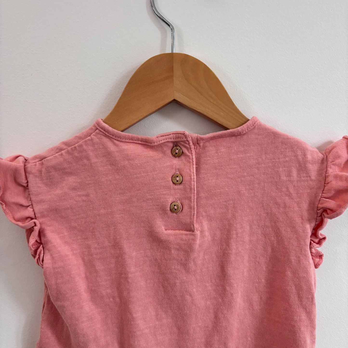 Pink Ruffle Tee (6-9M)