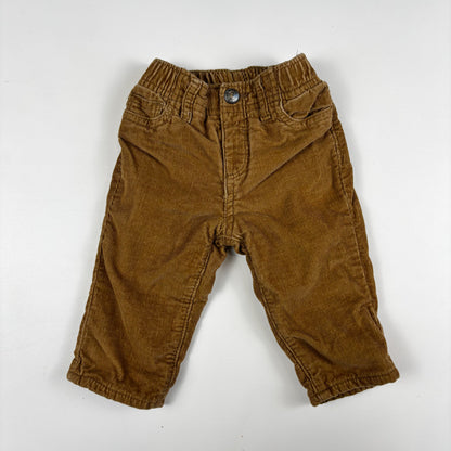 Fleece Lined Corduroy Pants (3-6M)
