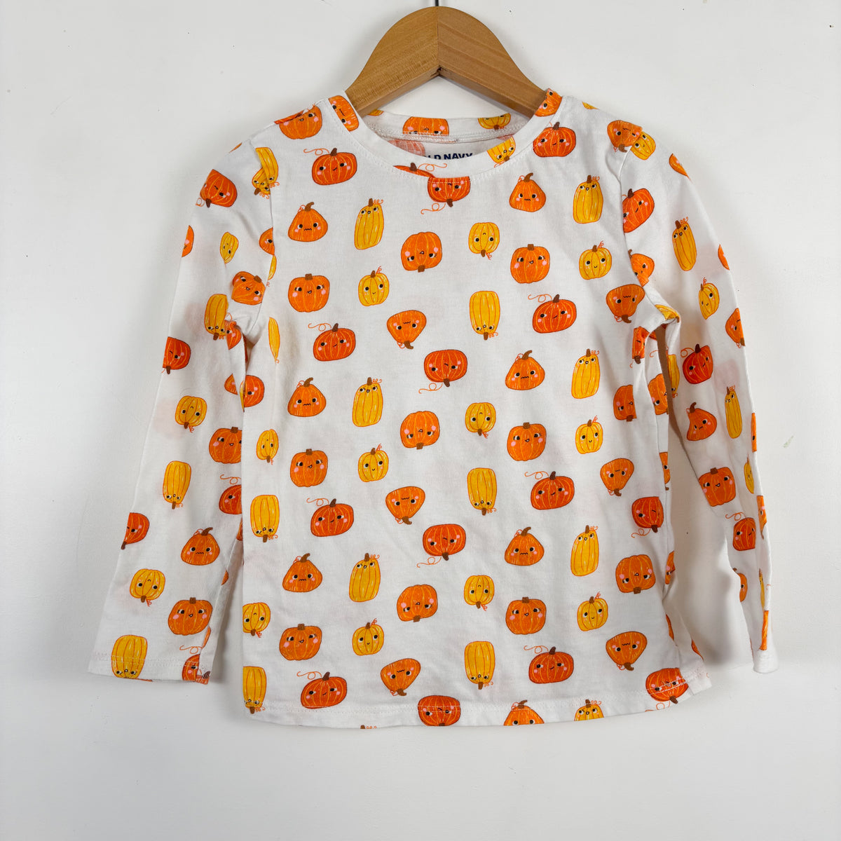 Pumpkin Print Shirt (4T)