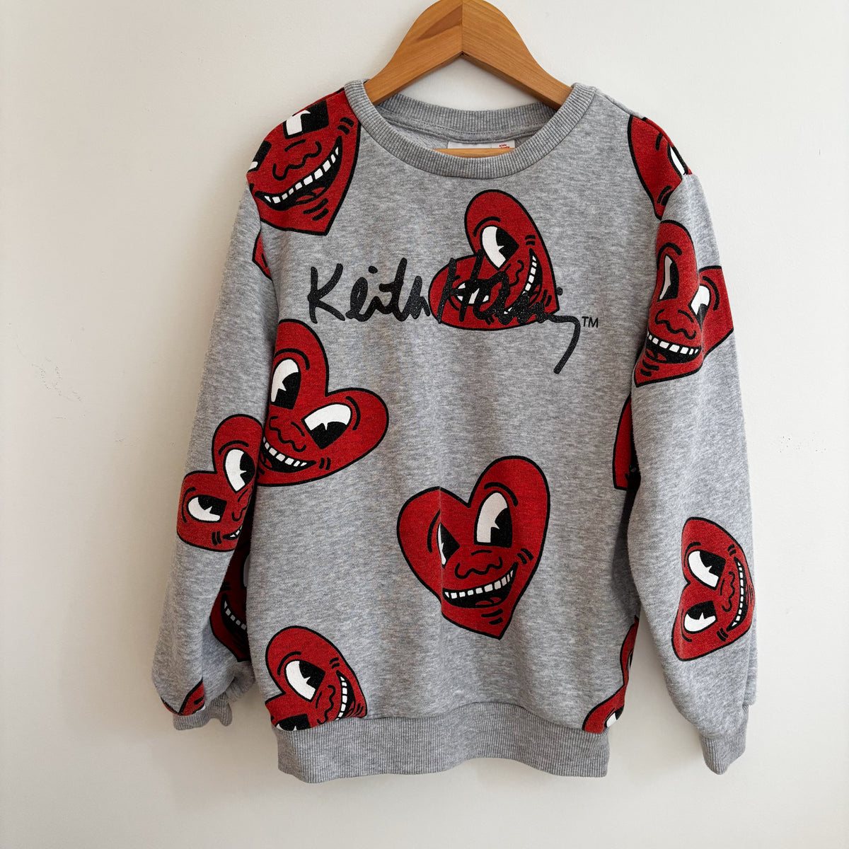 Heart Graphic Sweatshirt (7-8Y)