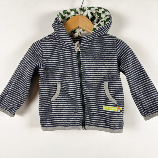 Organic Cotton Zip-Up Hoodie (9-12M)