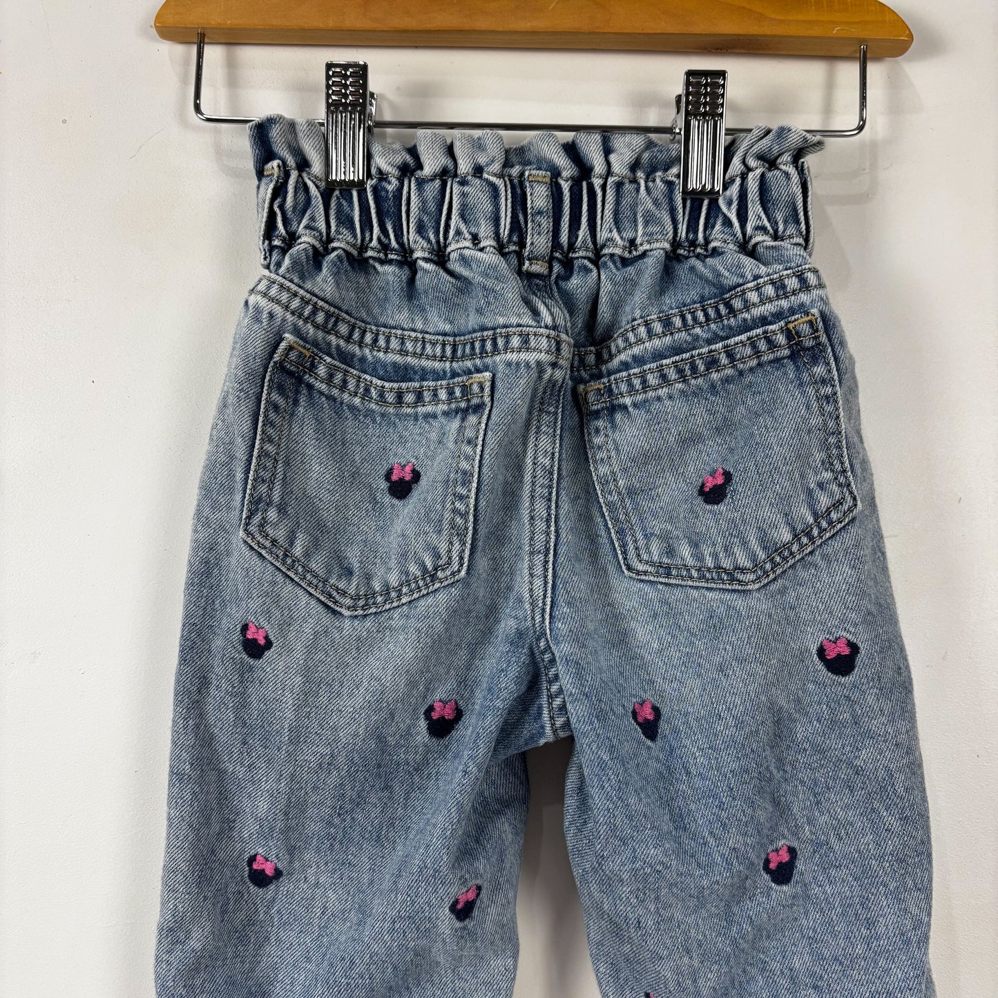Paperbag Waist Mouse Character Jeans (4Y)