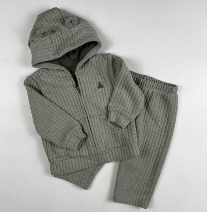 Green Quilted Lounge Set (6-12M)