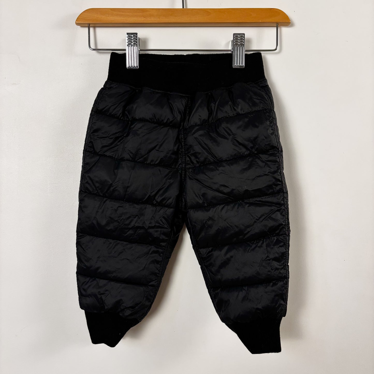 Black Puffer Pants - Insulated (12-18M)