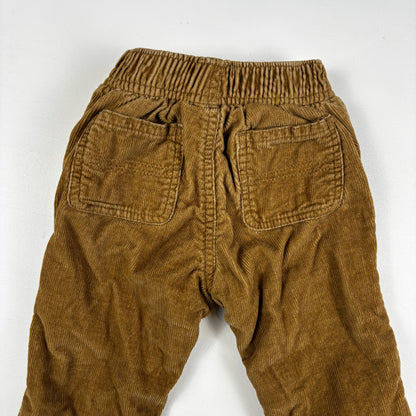 Fleece Lined Corduroy Pants (3-6M)
