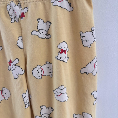 Yellow Puppy Leggings (3T)