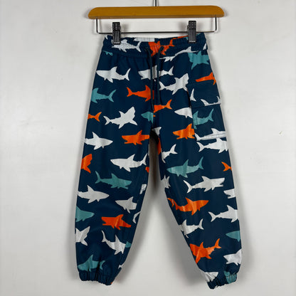 Shark Print Rain Pants (2Y)