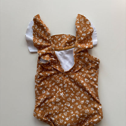 Floral Swim Suit (6-12M)